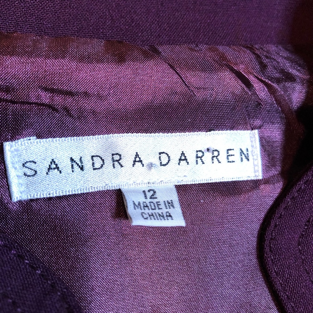 Sandra Darren Dress Size 12 - Picture 6 of 13
